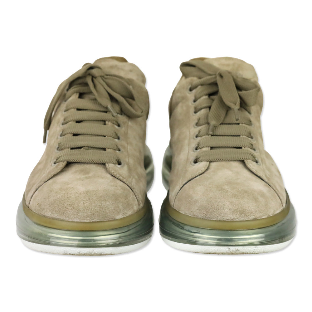 Alexander McQueen Stone/Beige Suede Oversized Sneaker