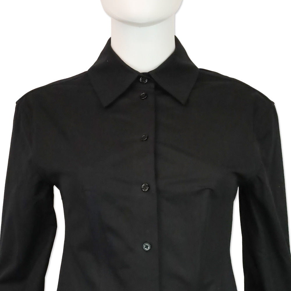 Alexander Wang Black Mini Shirtdress