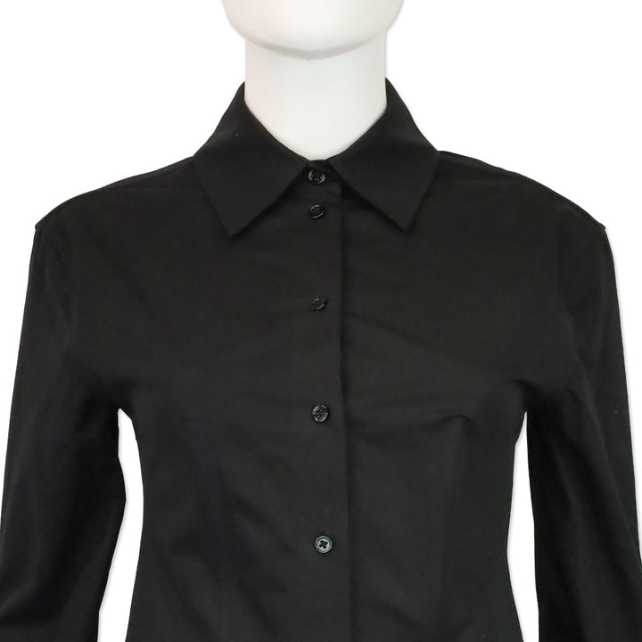 Alexander Wang Black Mini Shirtdress