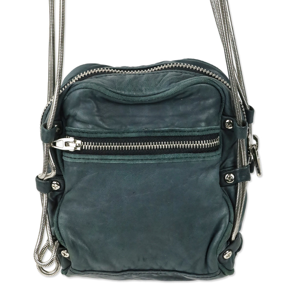 Alexander Wang Gray Lambskin Brenda Camera Bag