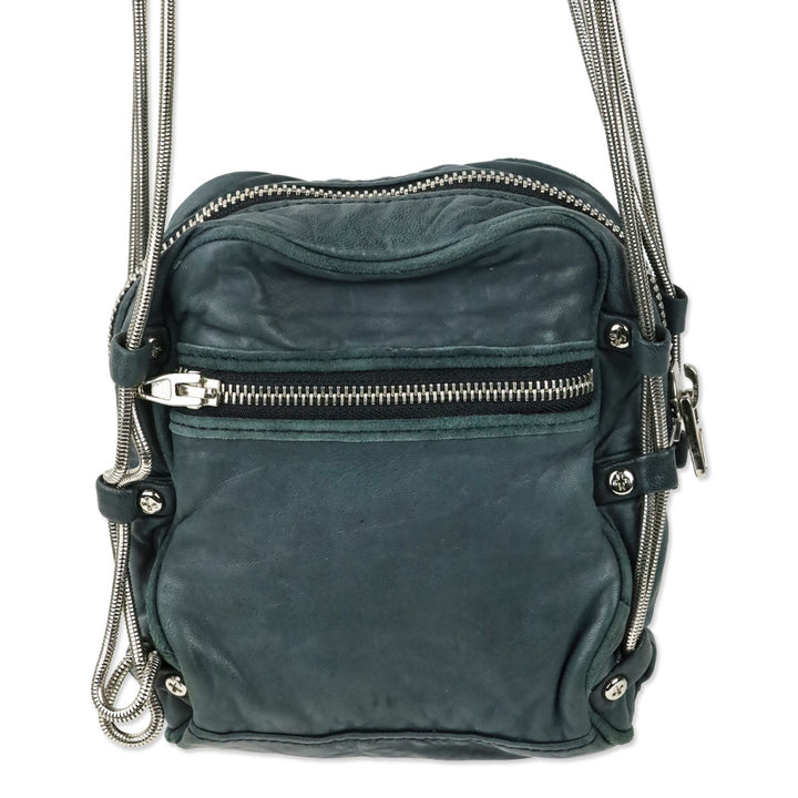 Alexander Wang Gray Lambskin Brenda Camera Bag