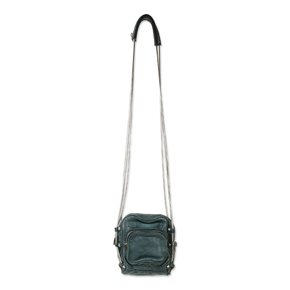 Alexander Wang Gray Lambskin Brenda Camera Bag
