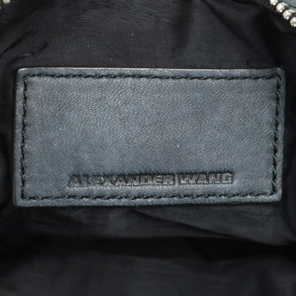 Alexander Wang Gray Lambskin Brenda Camera Bag