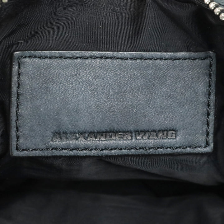 Alexander Wang Gray Lambskin Brenda Camera Bag