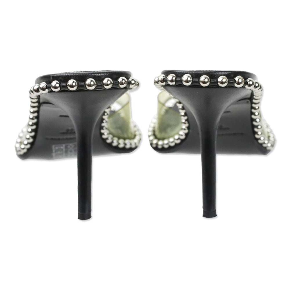 Alexander Wang Nova 95 PVC Studded Sandal Mules
