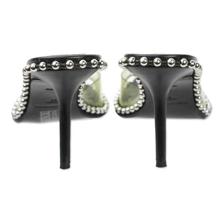 Alexander Wang Nova 95 PVC Studded Sandal Mules