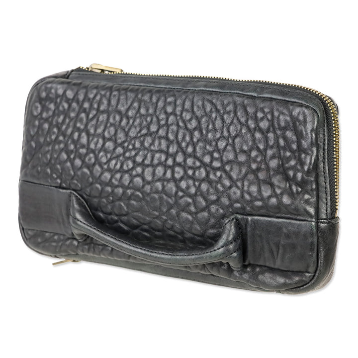 Alexander Want Black Dumbo Leather Clutch