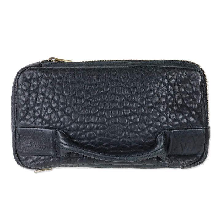 Alexander Want Black Dumbo Leather Clutch