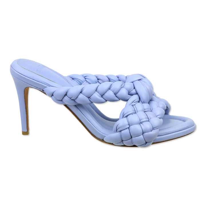 Alexandre Birman Periwinkle Carlotta Braided Leather Sandals