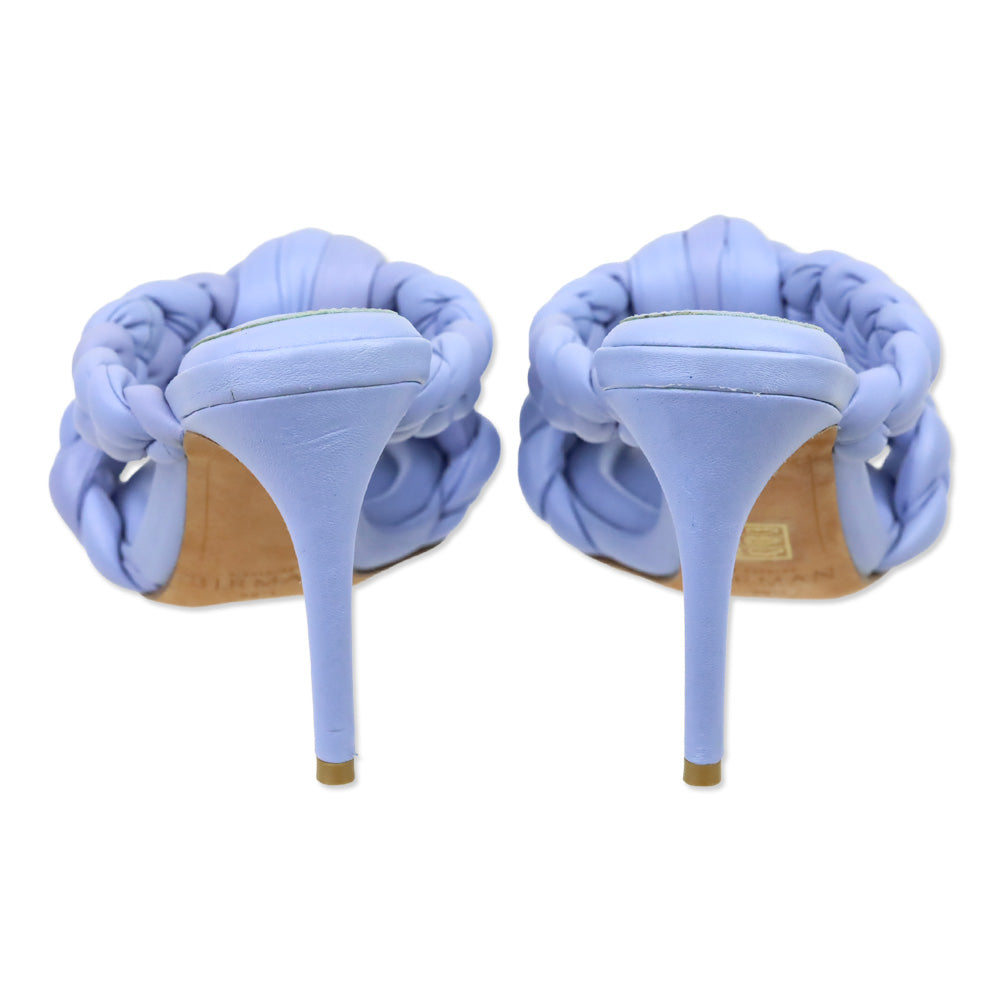 Alexandre Birman Periwinkle Carlotta Braided Leather Sandals