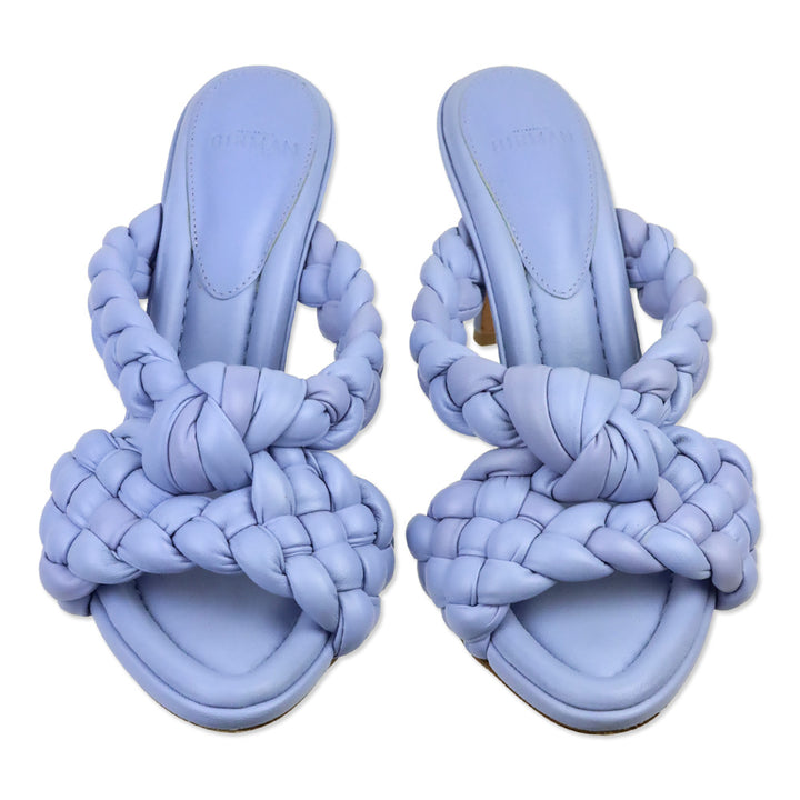 Alexandre Birman Periwinkle Carlotta Braided Leather Sandals