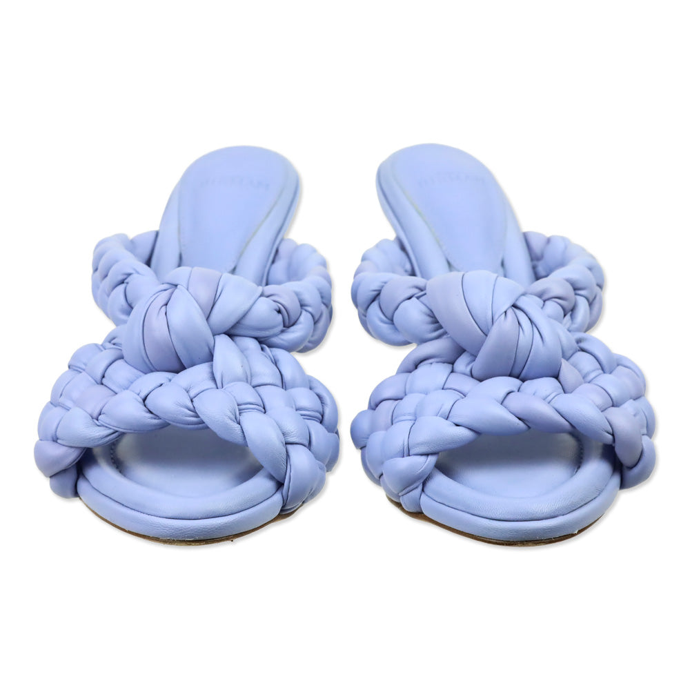 Alexandre Birman Periwinkle Carlotta Braided Leather Sandals