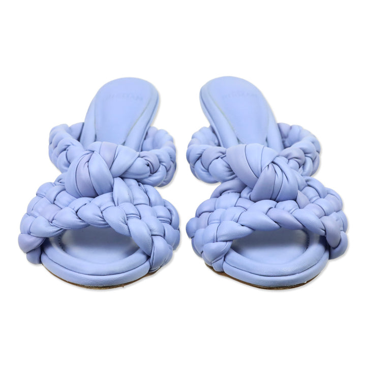 Alexandre Birman Periwinkle Carlotta Braided Leather Sandals