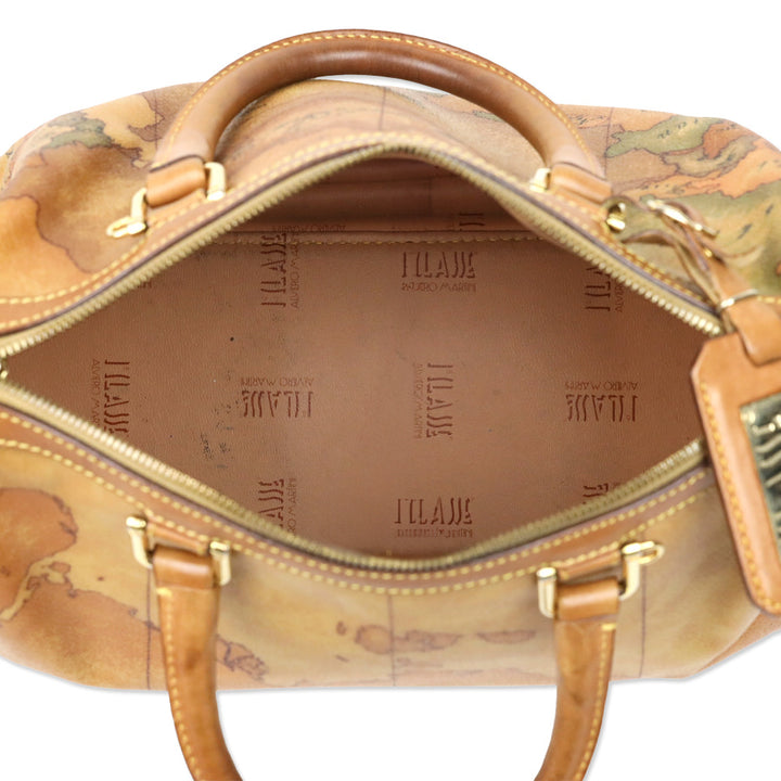 Alviero Martini 1 Classe Geo Classic Medium Boston Bag