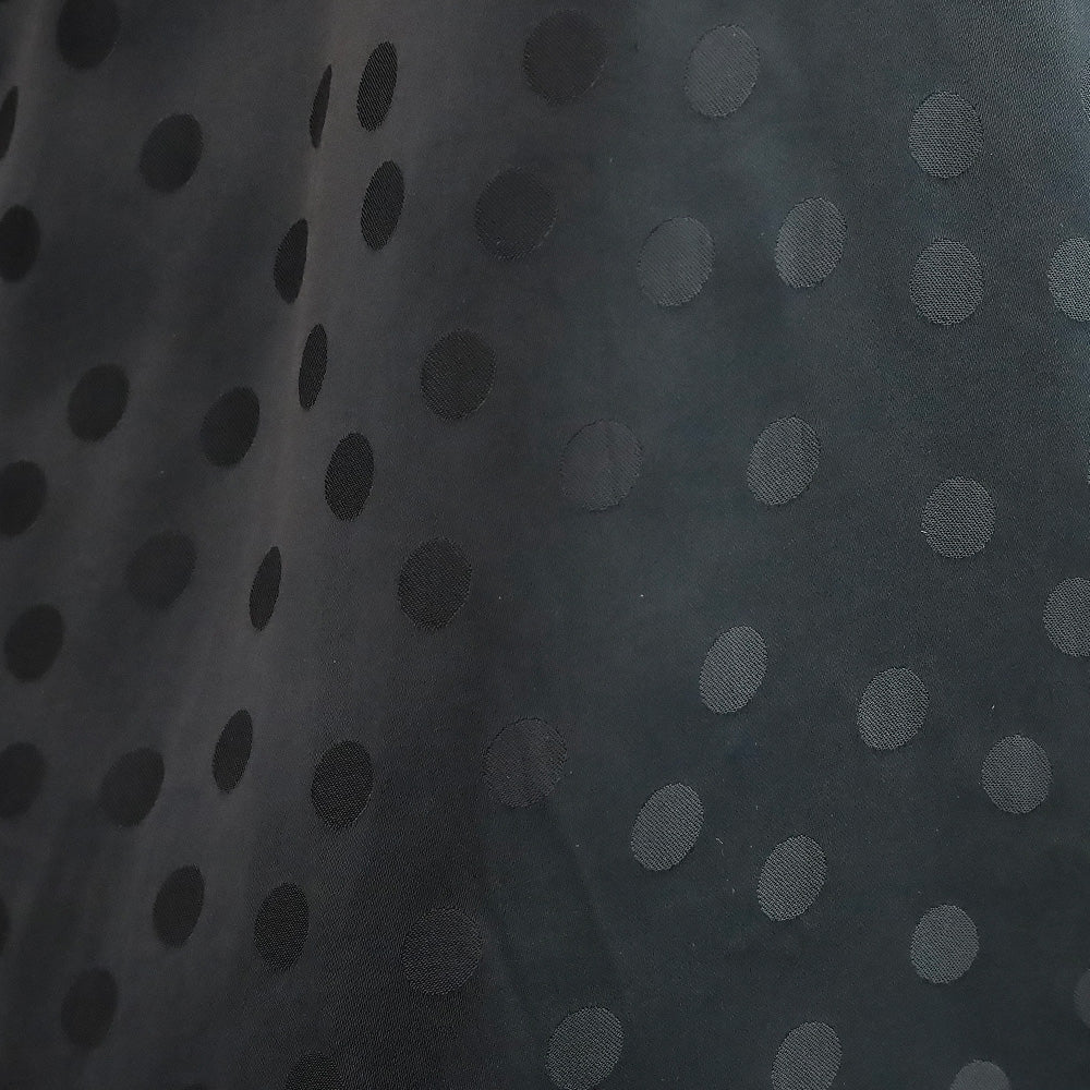 Anine Bing Black Dotted Satin Amanda Shirt