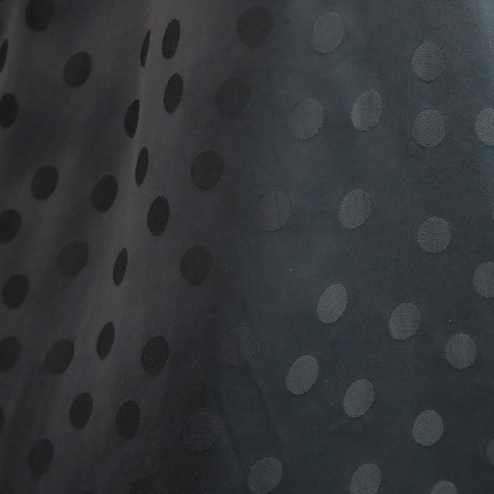 Anine Bing Black Dotted Satin Amanda Shirt