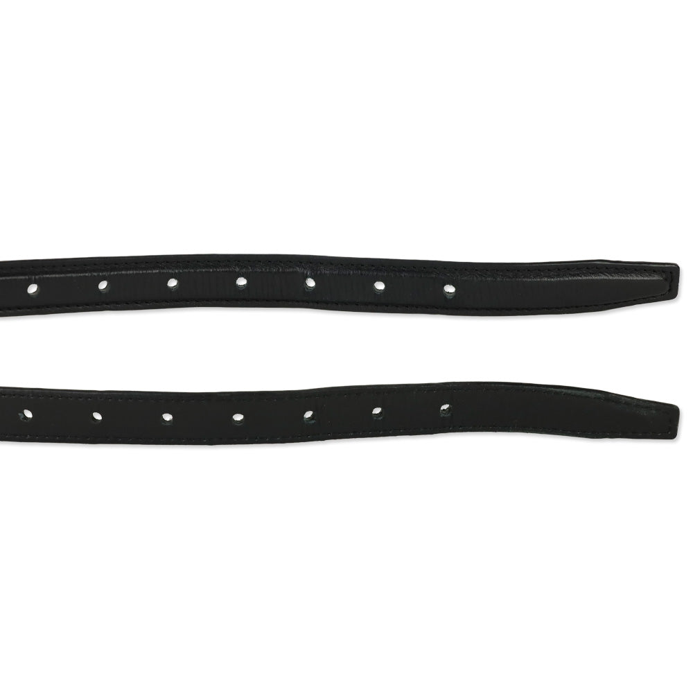 Anine Bing Black With Gold Nikola Belt