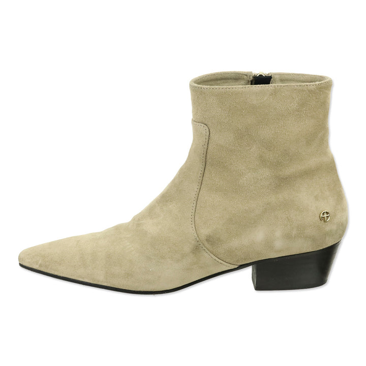 Anine Bing Sand Suede Freya Flat Boots