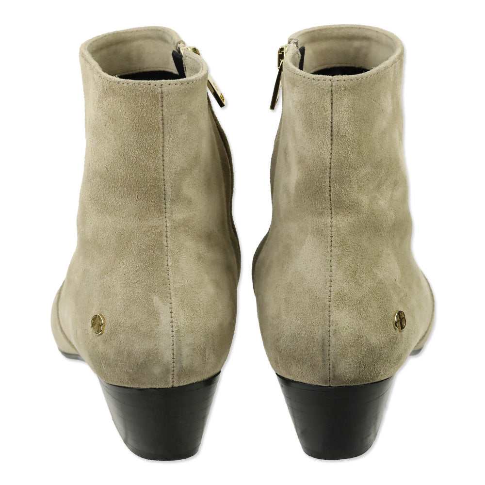 Anine Bing Sand Suede Freya Flat Boots