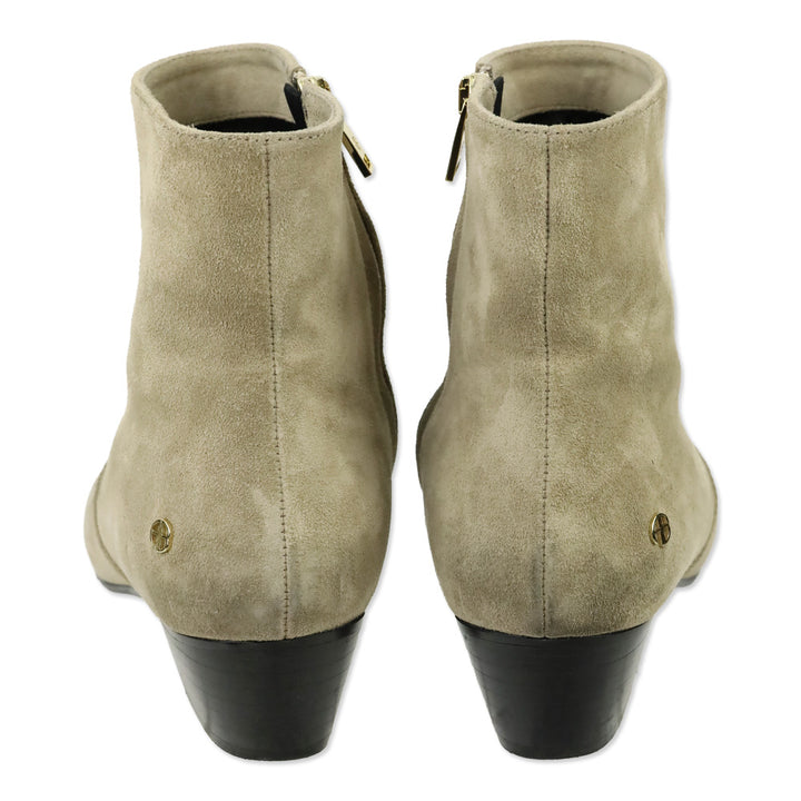 Anine Bing Sand Suede Freya Flat Boots