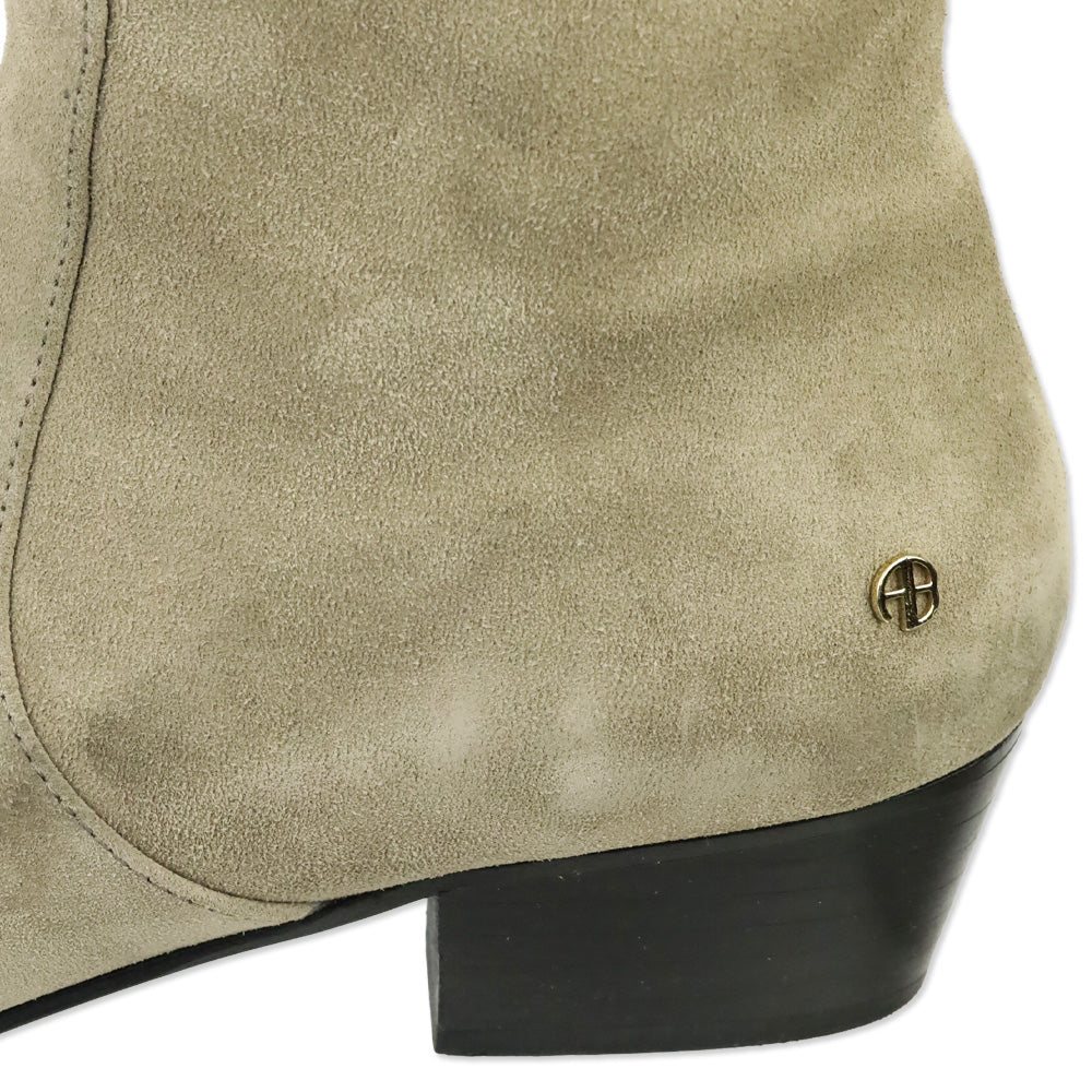 Anine Bing Sand Suede Freya Flat Boots
