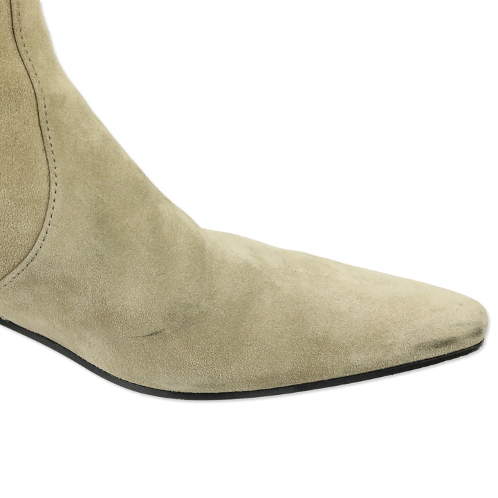 Anine Bing Sand Suede Freya Flat Boots
