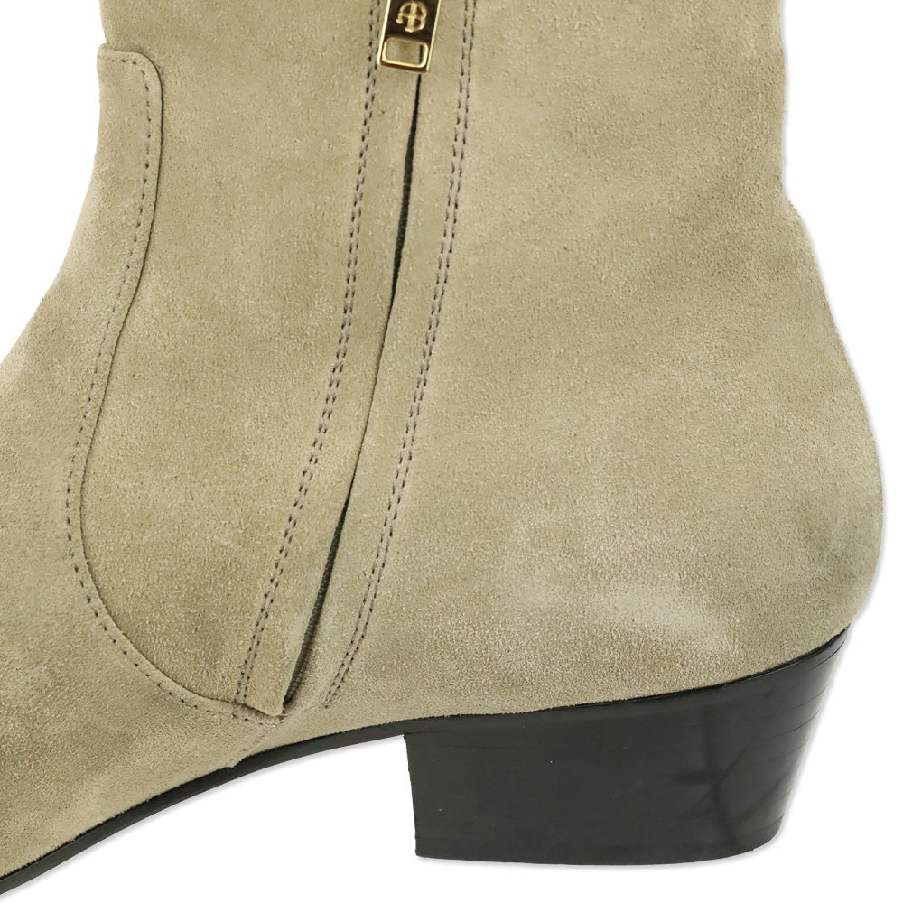 Anine Bing Sand Suede Freya Flat Boots
