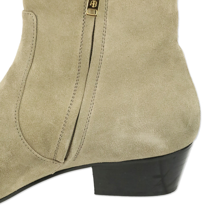 Anine Bing Sand Suede Freya Flat Boots
