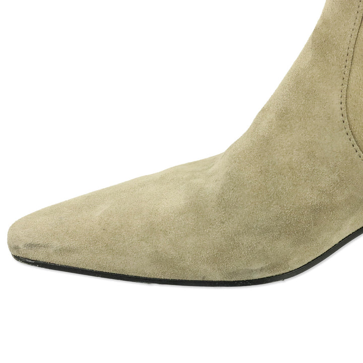 Anine Bing Sand Suede Freya Flat Boots