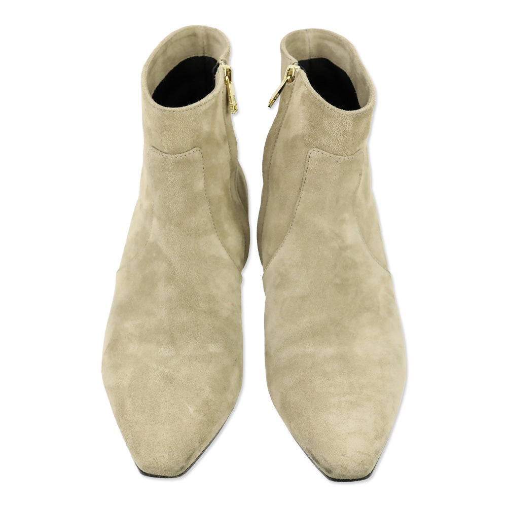Anine Bing Sand Suede Freya Flat Boots