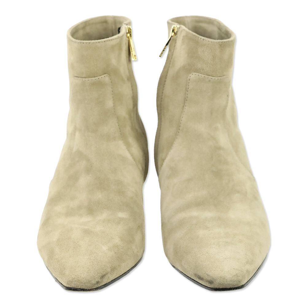 Anine Bing Sand Suede Freya Flat Boots