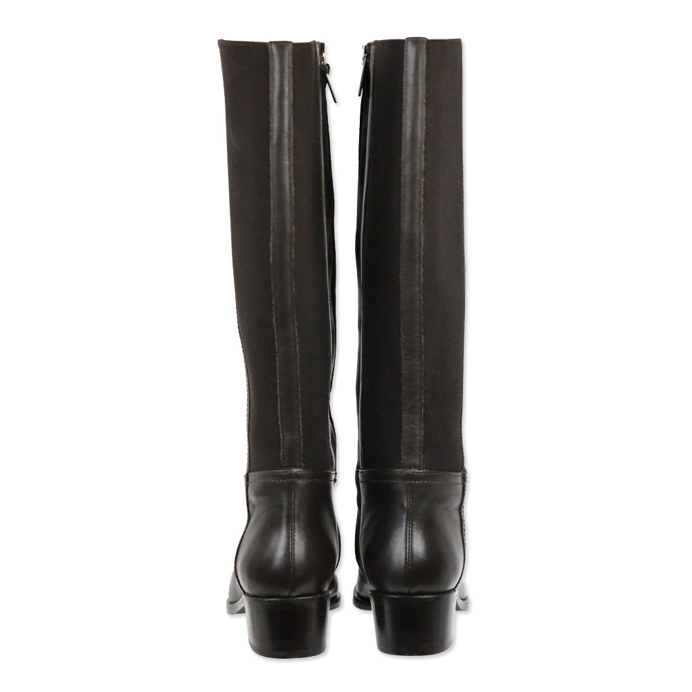 Aquatalia Brown Ricarda Knee High Boots