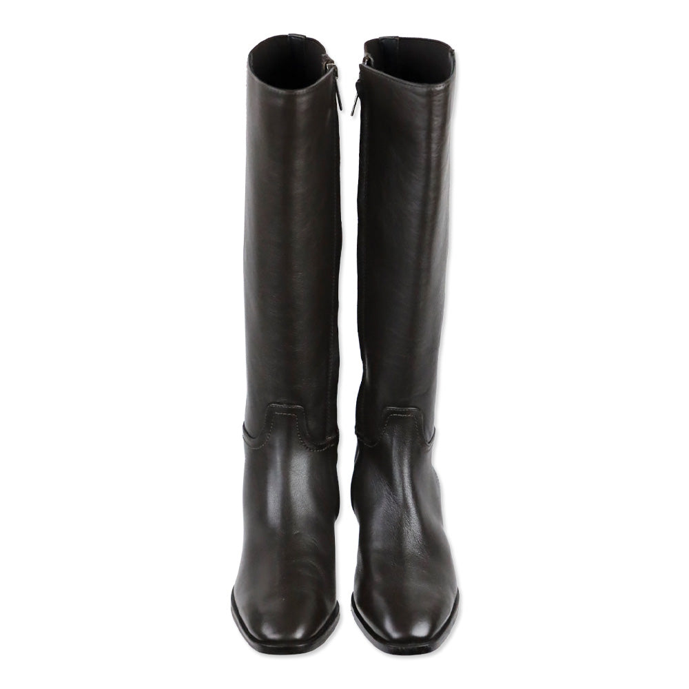 Aquatalia Brown Ricarda Knee High Boots