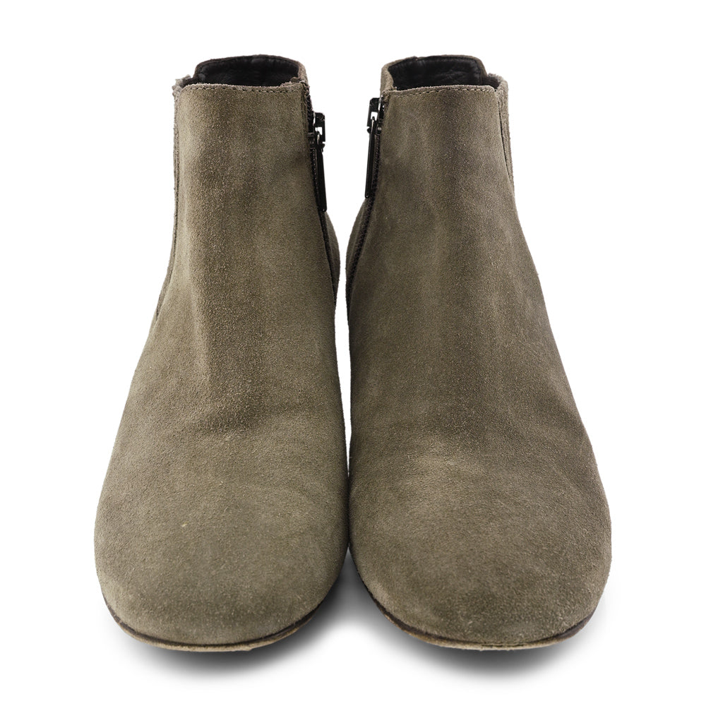 Aquatalia Brown Suede Ankle Boots