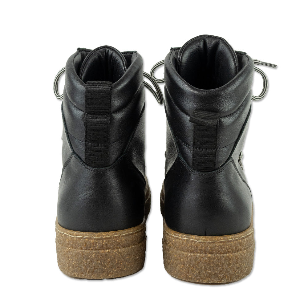 Aquatalia Taelyn Weatherproof Black Leather Boots