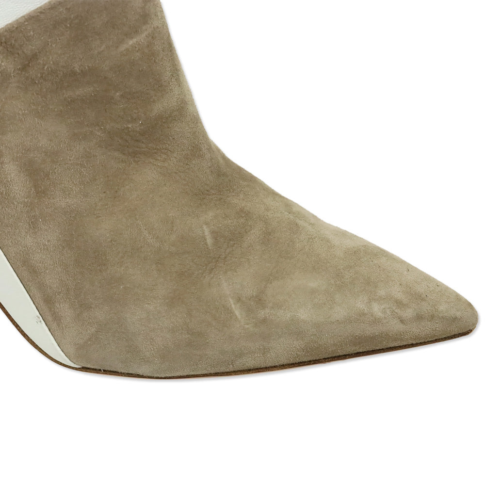 Aquazzura Multi Leather Calder Snake-Effect Ankle Boots