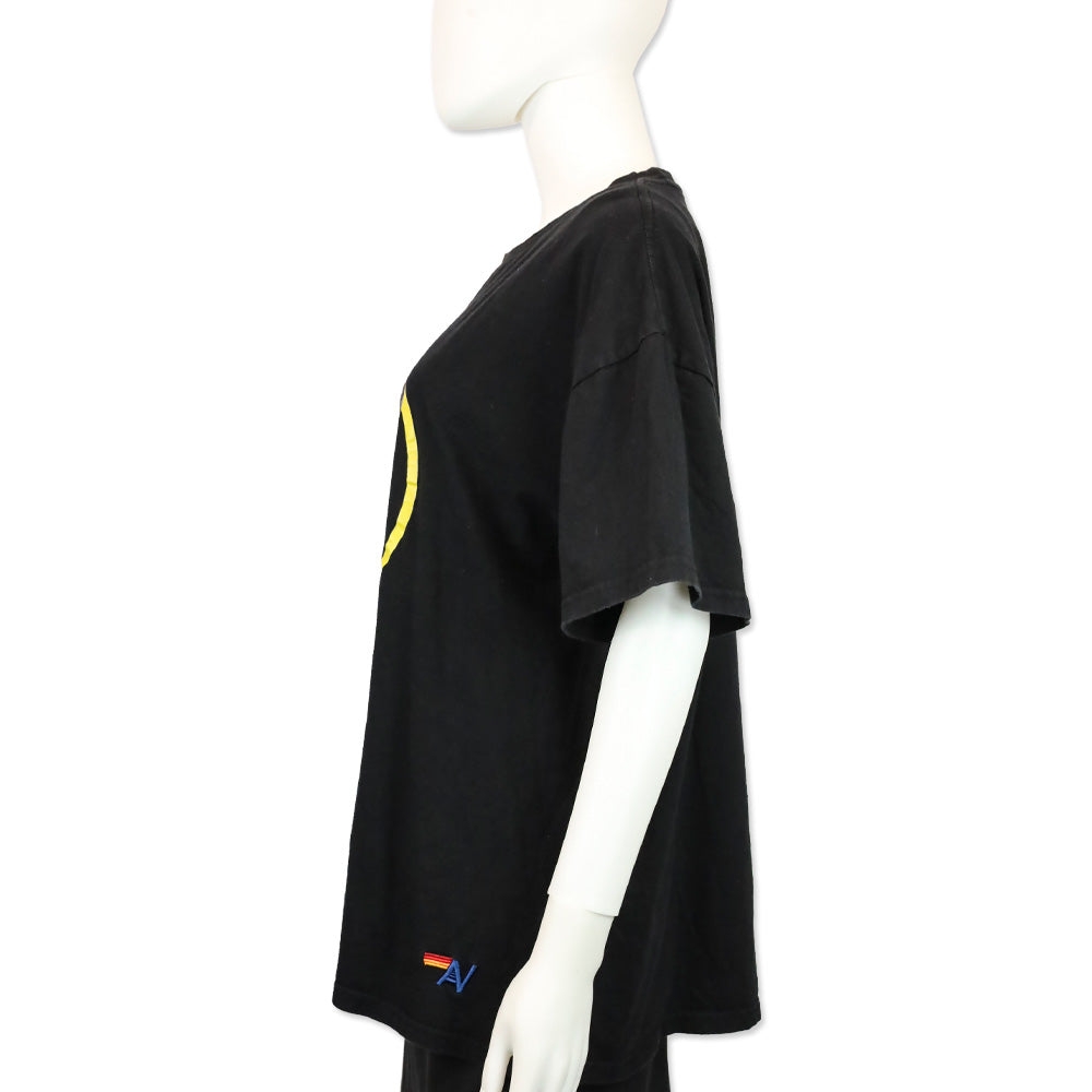 Aviator Nation Black Signature Venice California Tee