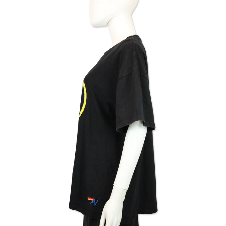 Aviator Nation Black Signature Venice California Tee