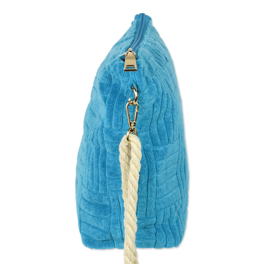 BETTE Los Angeles Azure Blue Terry Waterproof Pouch