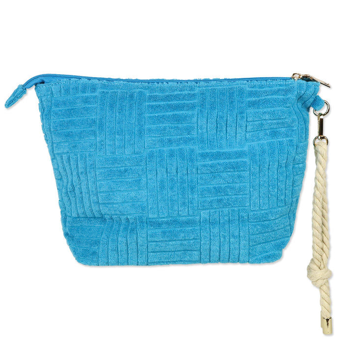 BETTE Los Angeles Azure Blue Terry Waterproof Pouch
