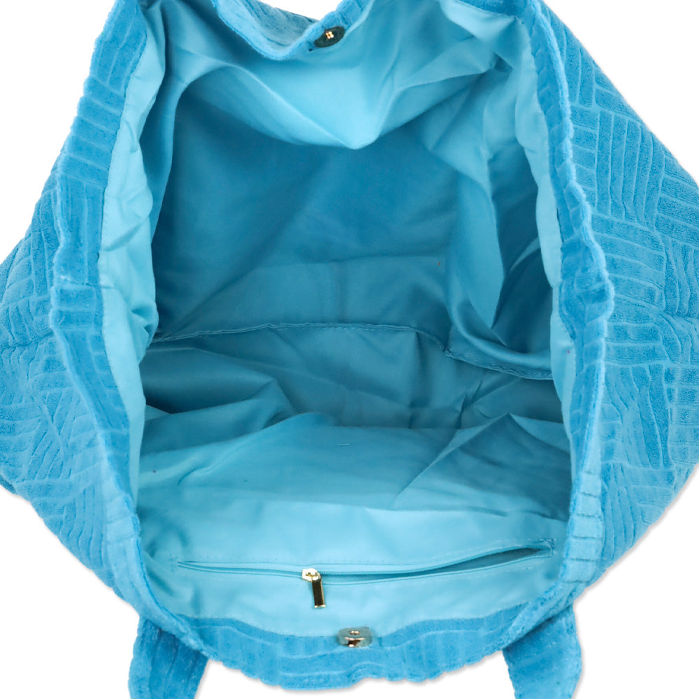 BETTE Los Angeles Azure BlueTerry Weekender Tote