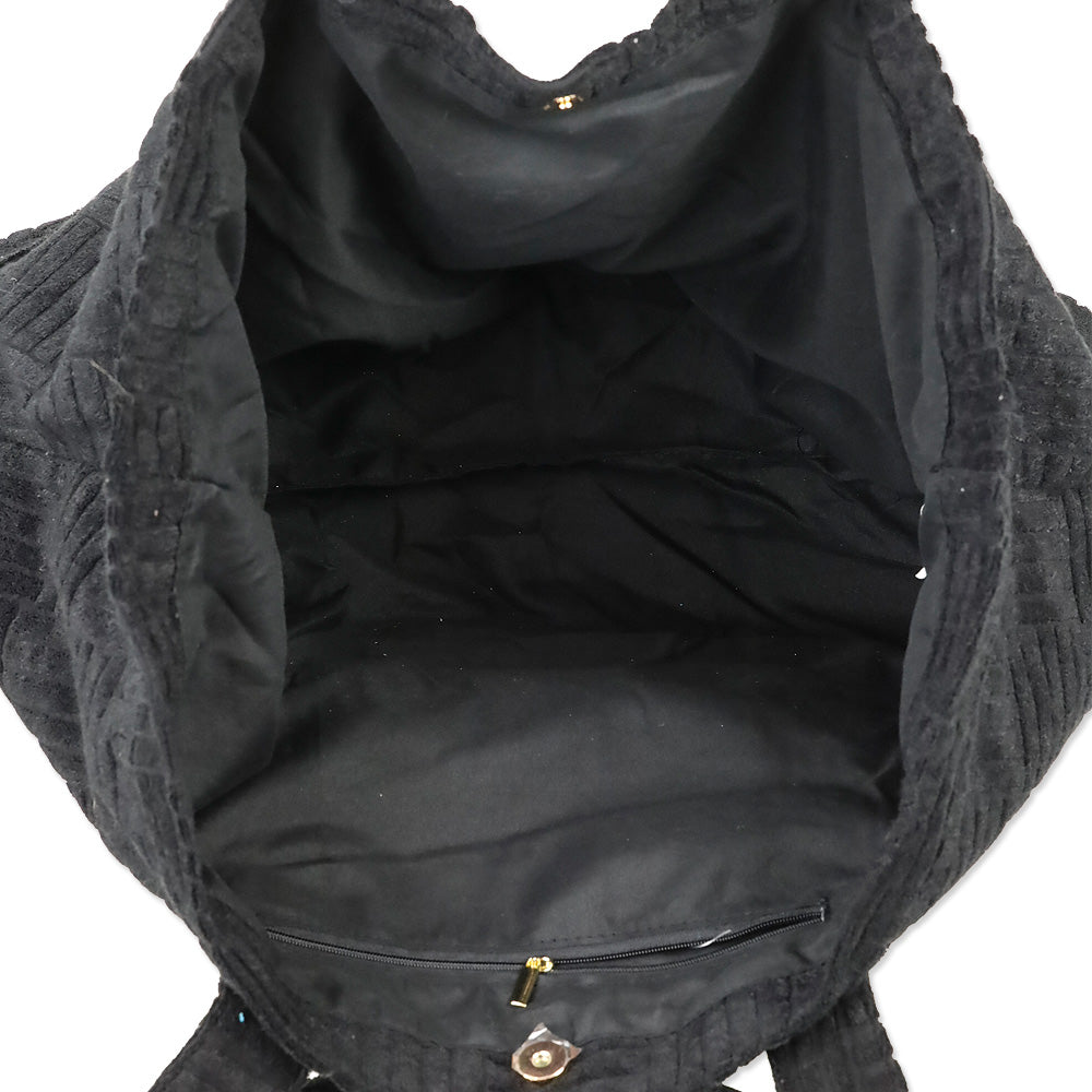 BETTE Los Angeles Black Terry Weekender Tote