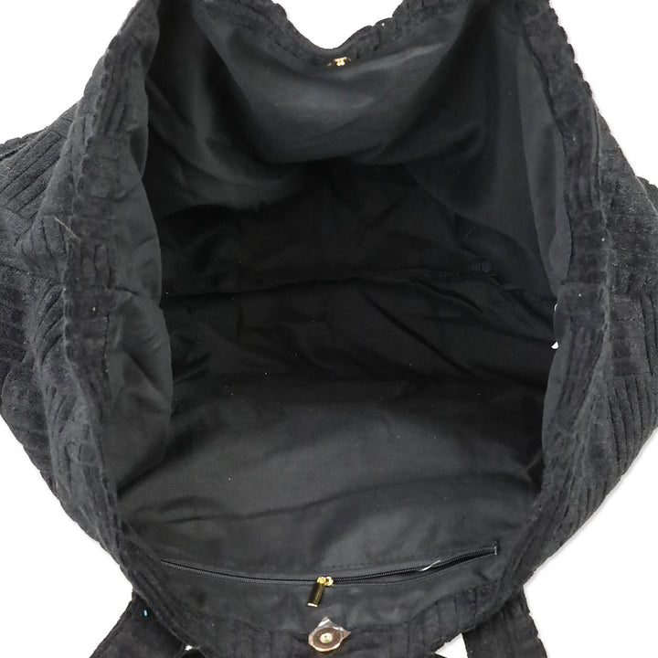 BETTE Los Angeles Black Terry Weekender Tote