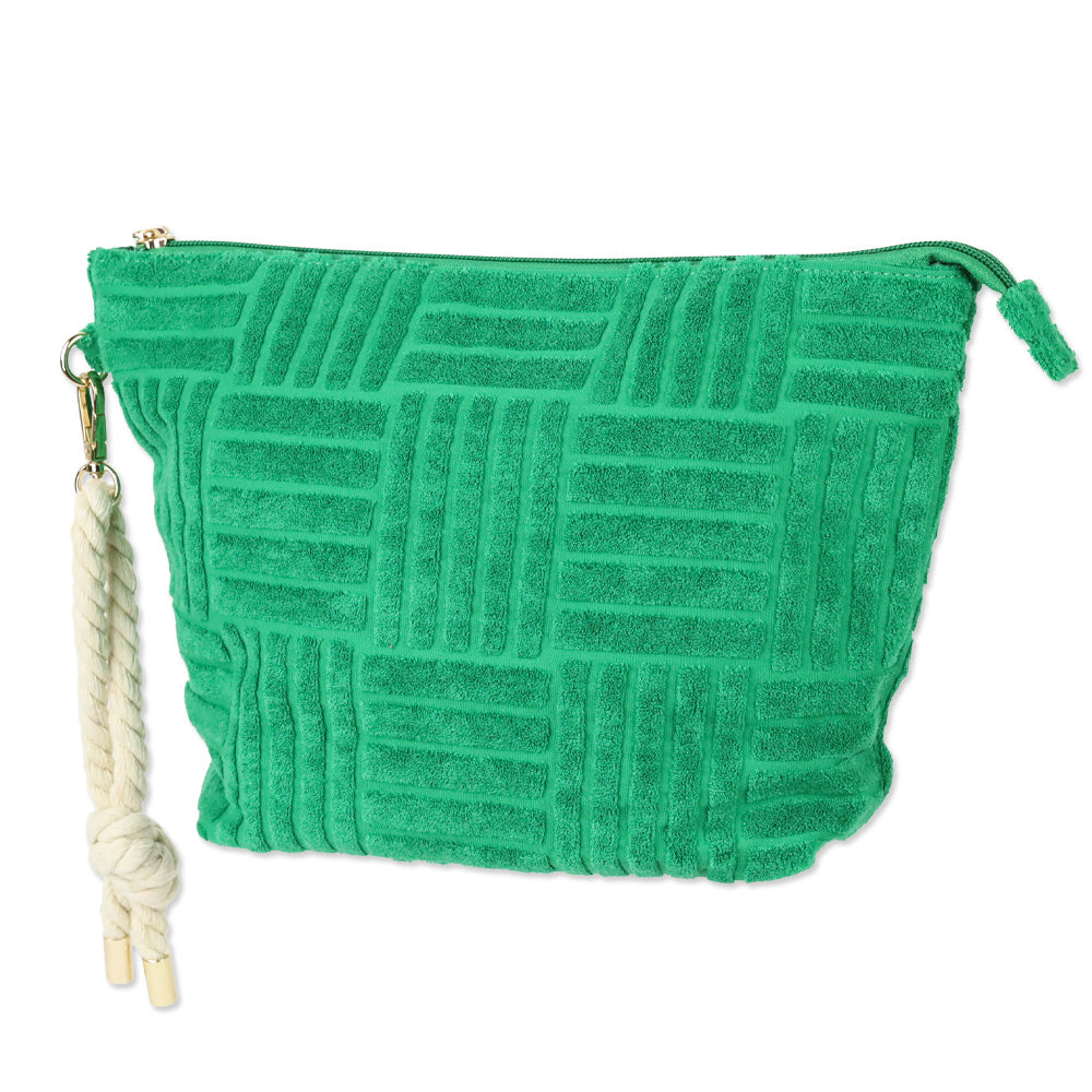 BETTE Los Angeles Lima Green Terry Waterproof Pouch