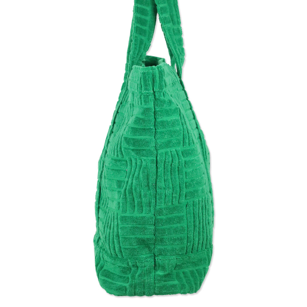BETTE Los Angeles Lima Green Terry Weekender Tote