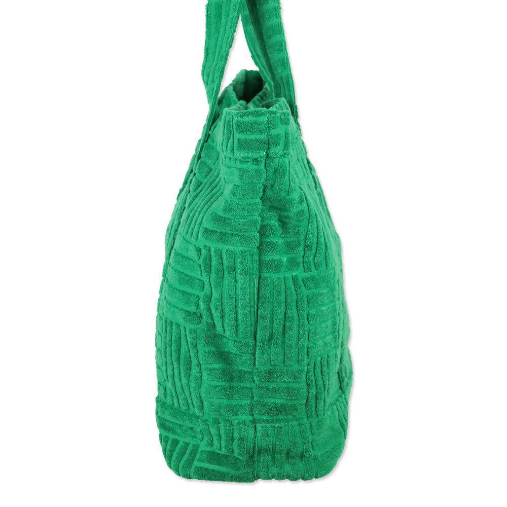 BETTE Los Angeles Lima Green Terry Weekender Tote