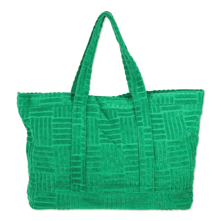BETTE Los Angeles Lima Green Terry Weekender Tote