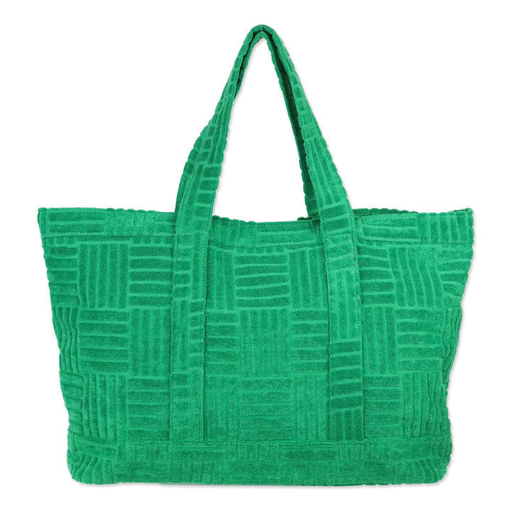 BETTE Los Angeles Lima Green Terry Weekender Tote