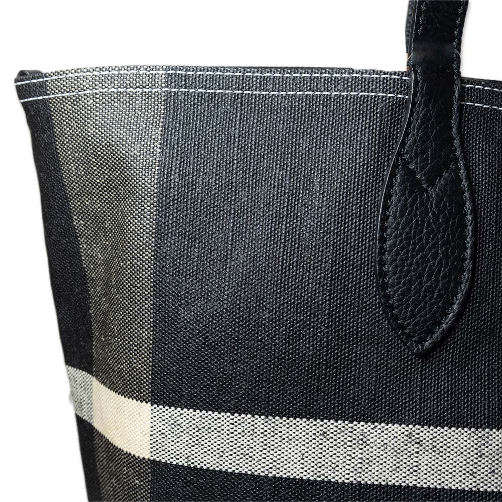 BURBERRY MEGA CHECK MEDIUM TOTE