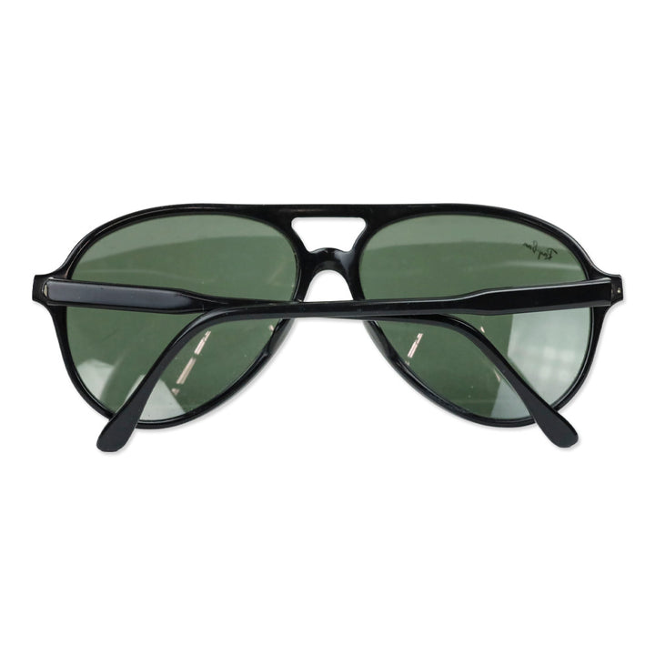 B&L Ray-Ban Black Lomb & Tortoise Bausch Traditional Aviator Sunglasses